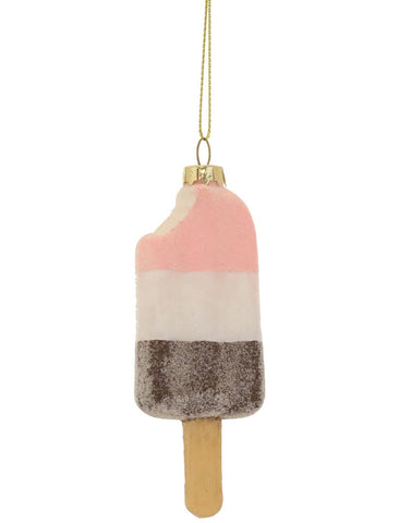 Neapolitan Ice Cream Ornament