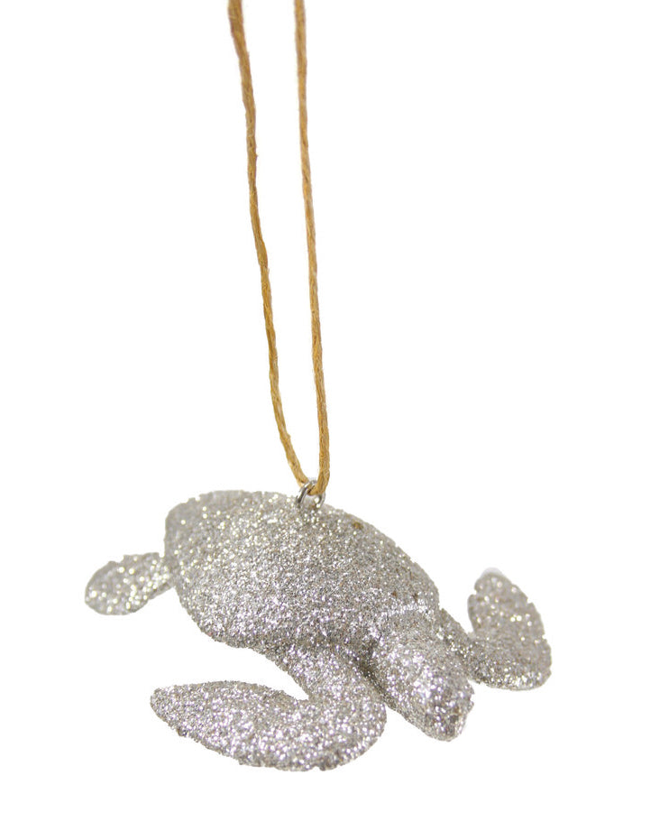 Glitter Sea Turtle Ornament