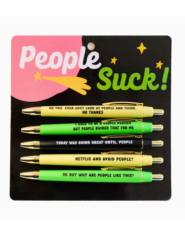 People Suck Pen Set