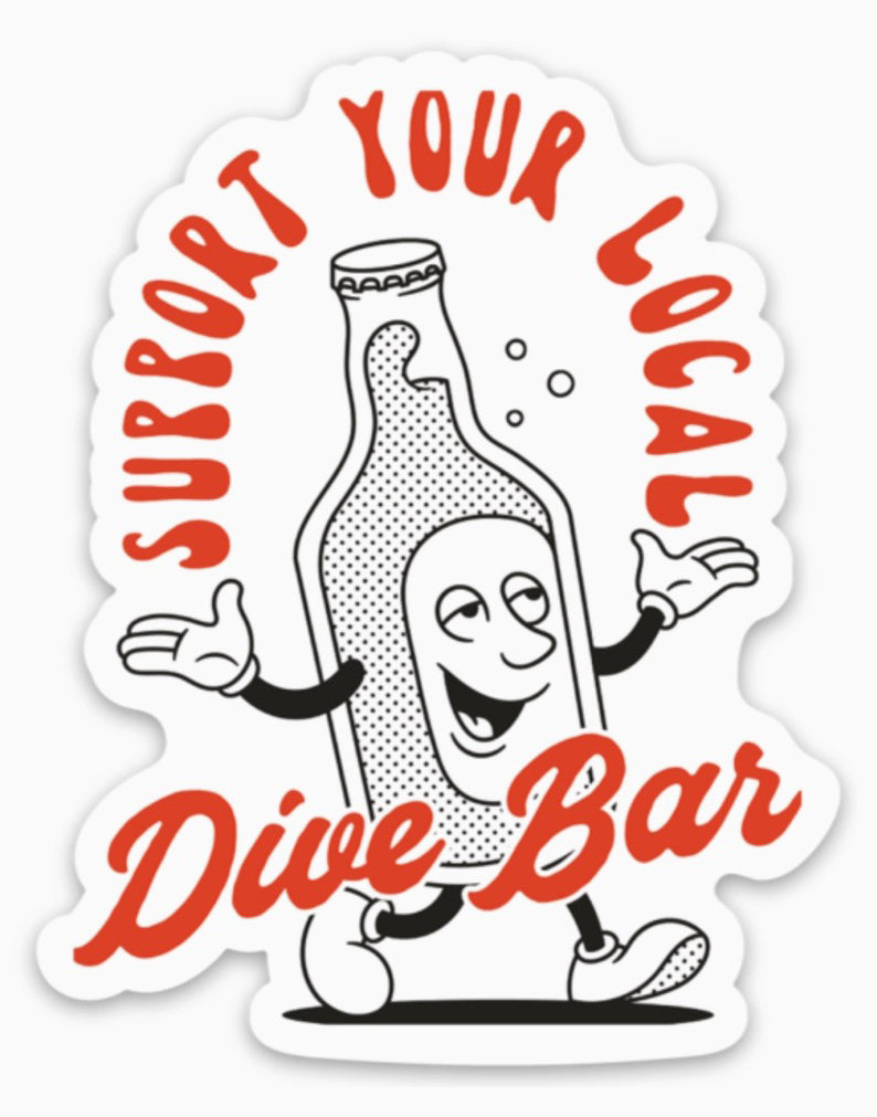 Dive Bar Sticker