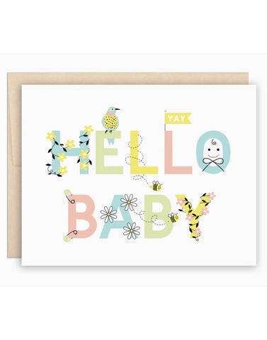 Hello Baby Sweet Card