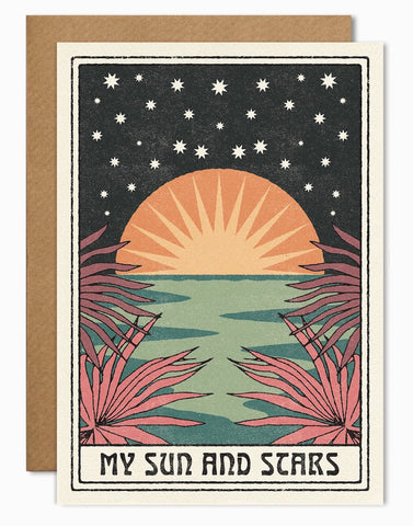 My Sun and Stars Card