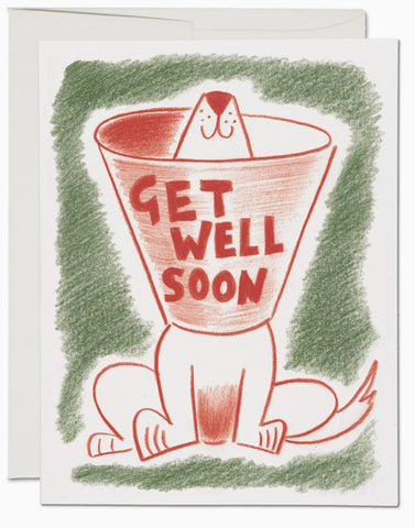 Get Well Dog Card