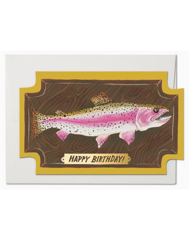 Mounted Fish Card