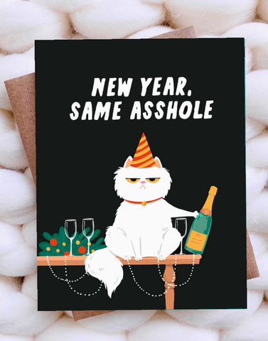 New Year Same Card