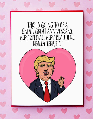 Trump Anniversary Card