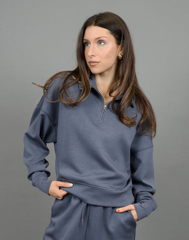 Tessa Half Zip Sweater