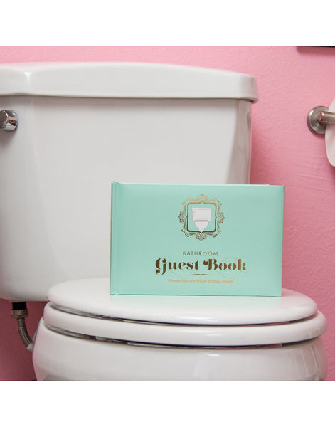 Bathroom Guest Book